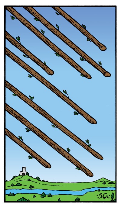 8 of Wands