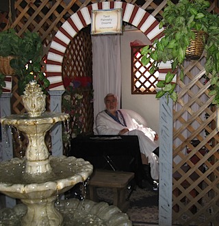 Renaissance festival booth